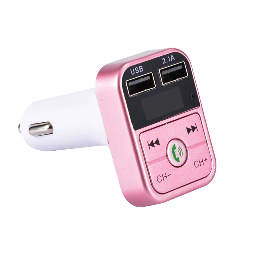 B2 автомобильный fm-передатчик беспроводной радиоадаптер USB зарядное устройство