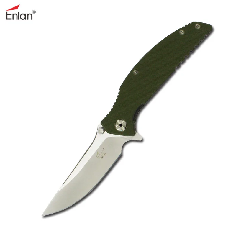 Enlan EW-054 складной нож 8Cr13Mov лезвие G10 Ручка Открытый выживания тактический 21 5 см |
