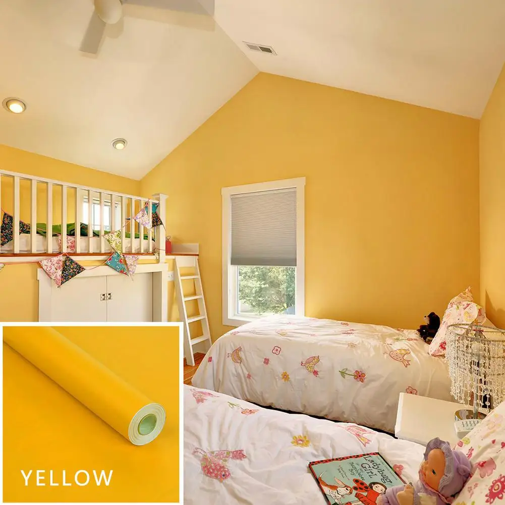 TPFOCUS само-адгезия твердый цветной стикер на стену для студента спальни Кабинета