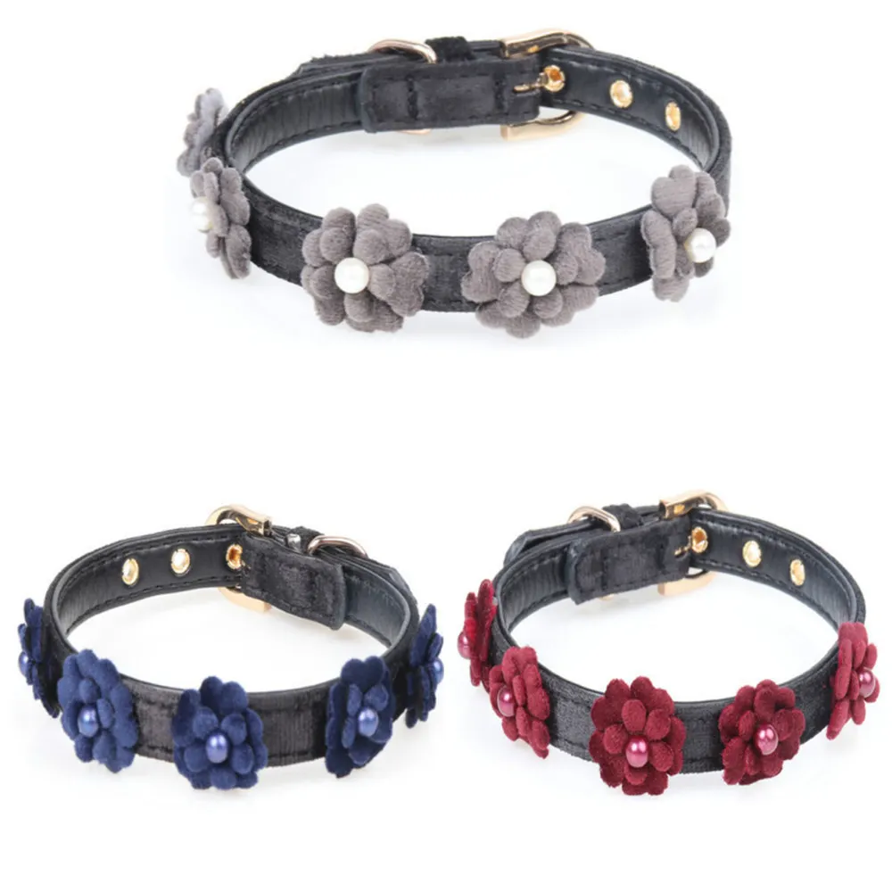 Изящный жемчужный шар украшение для питомца собаки кошки ошейник изысканный