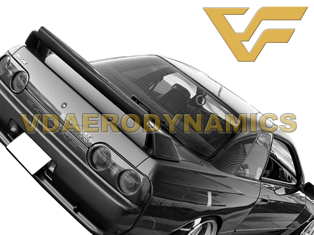 89 94 R32 GTR углеродное волокно поверхность F заднее крыло средняя часть