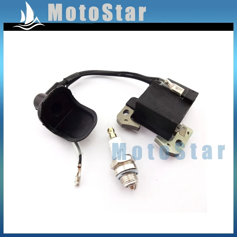 Свеча зажигания L7T + Катушка для 2-тактного двигателя 47 куб. См 49 детская китайская