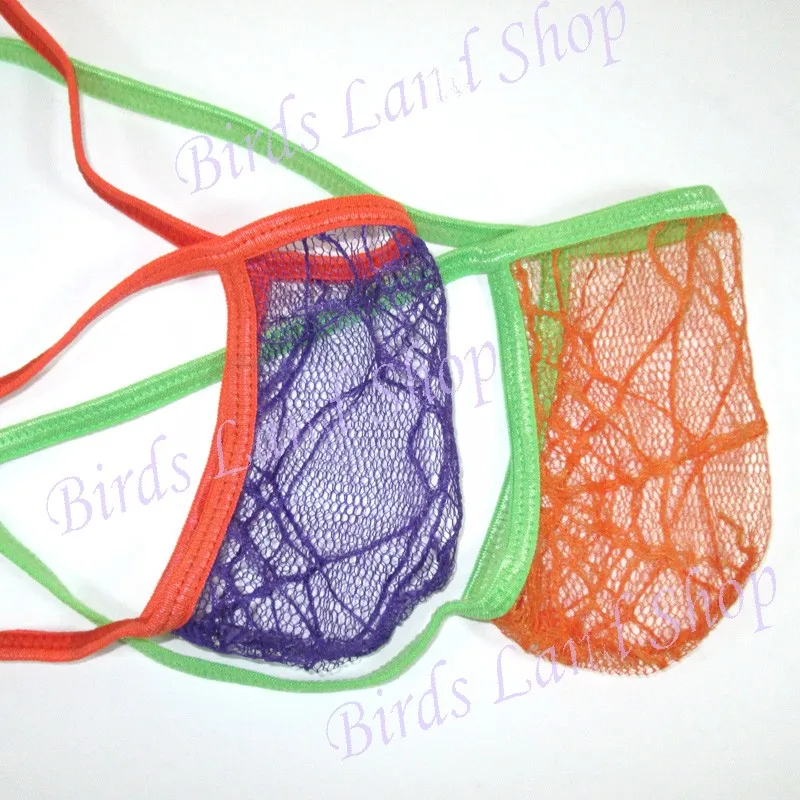 Горячие мужские стринги с чехлом C thru Spider сетка G3679 Push вперед|pouch thong|posing pouchesmen string |