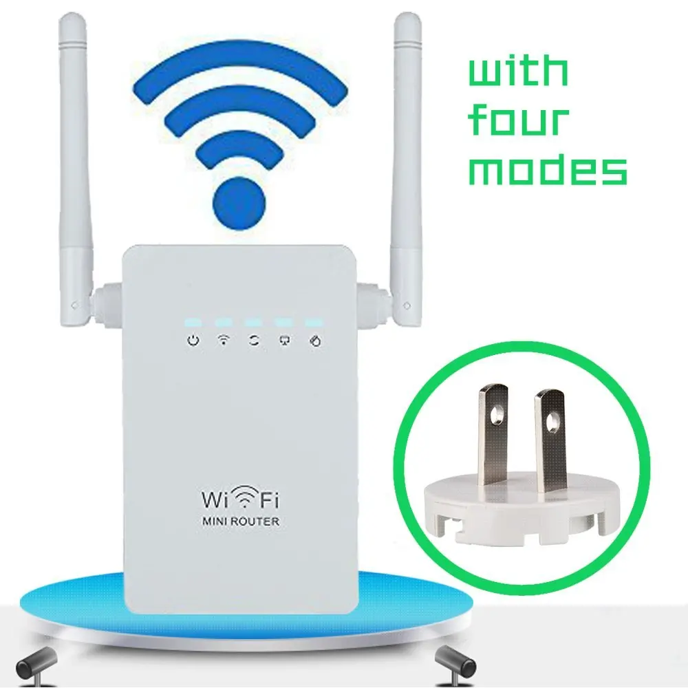 Беспроводной Wi-Fi ретранслятор 802.11N/B/G сети маршрутизатор Expander w-мфи Телевизионные