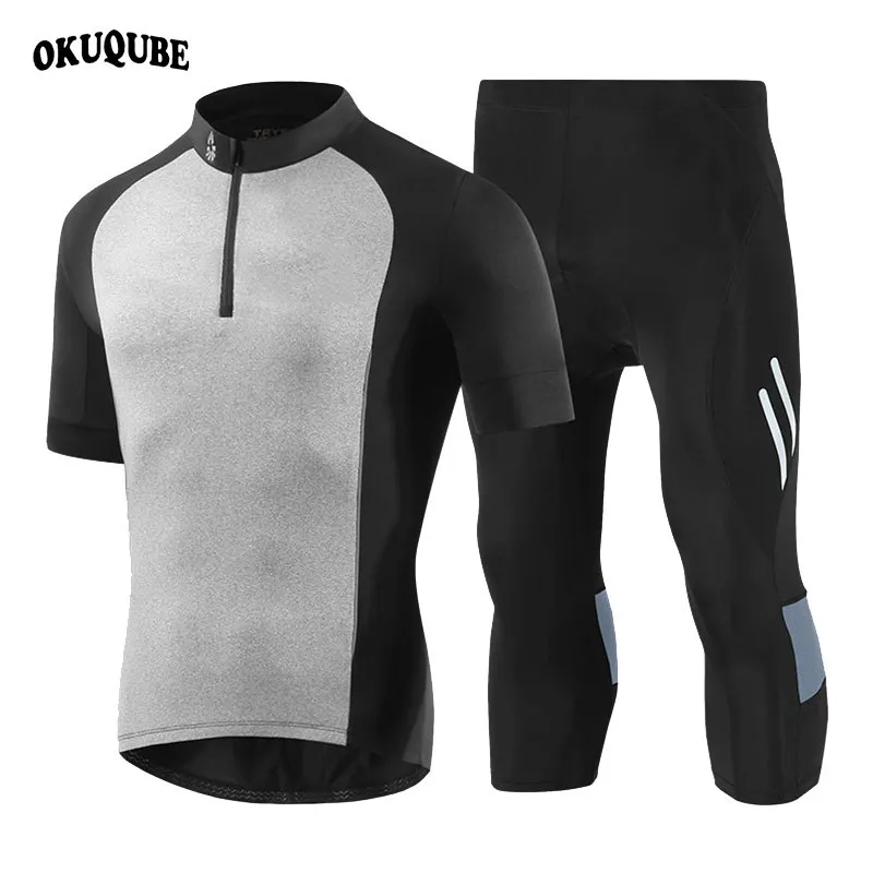 Cycling Jersey Set MTB Clothing Men Mountain Bike Bicycle Clothes Maillot Ropa Ciclismo Sets M-5XL | Спорт и развлечения