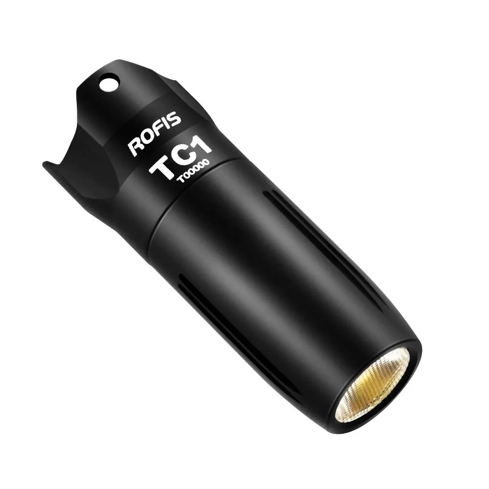 Rofis TC1 мини EDC CREE XP G3 светодиодный фонарь 120 люмен фонарик + 10180 литий ионная