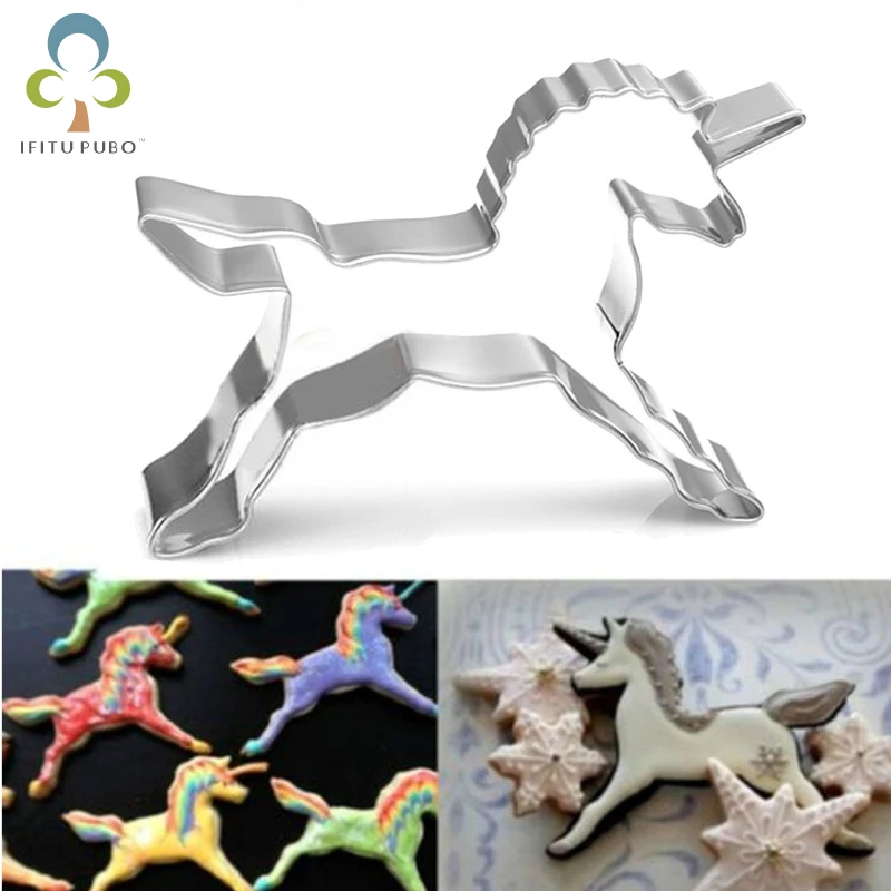 2 шт./компл. печенье в форме лошади резак для единорога форма печенья из