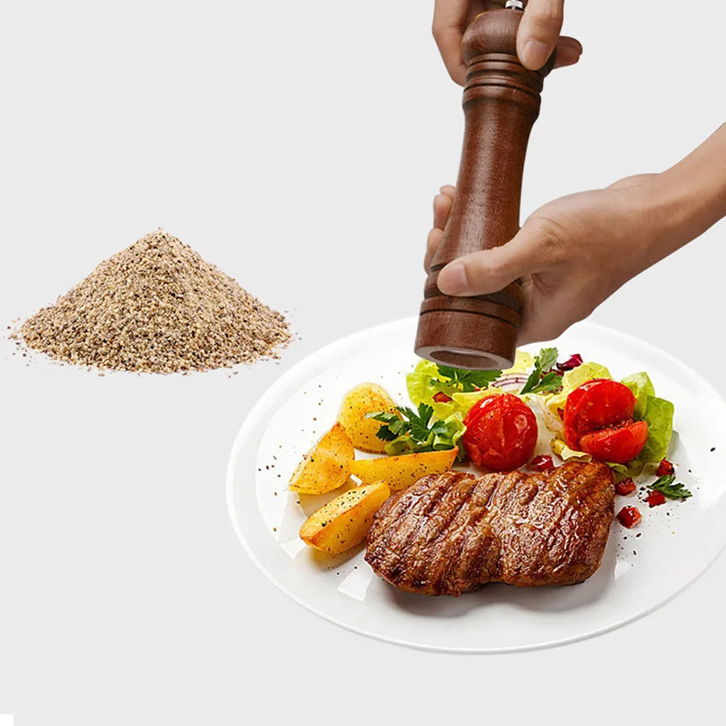 Натуральная прочная дубовая древесина кухонные инструменты Кухонная мельница