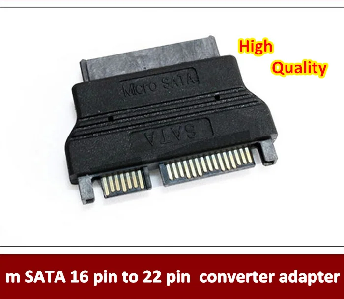 SATA 22 pin Female to 1 8 &quotв Micro 16 Male 3 V адаптер конвертер для жесткого диска SSD|sata pin|sata femalesata
