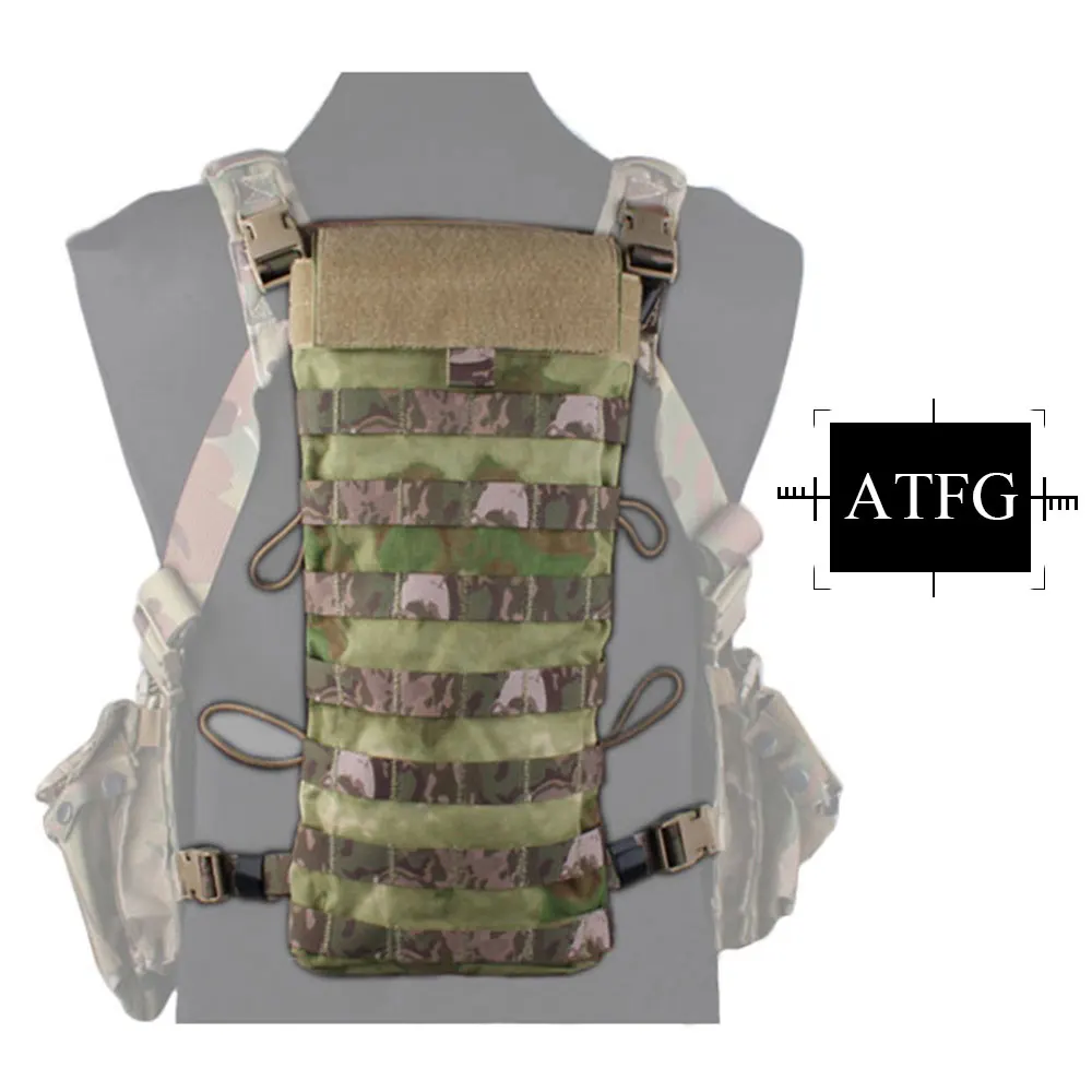 atfg EMERSONGEAR гидратация задняя панель походная сумка для воды 2,5 л гидратация Военная армейская тактическая сумка для воды Мультикам EM5815 - Цвет: atfg