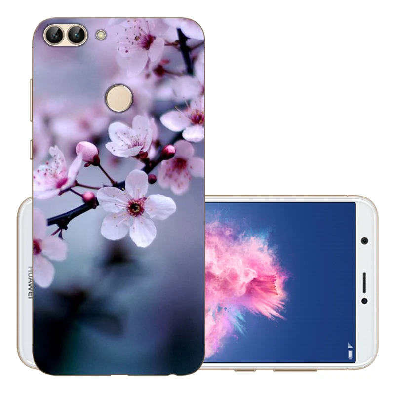 YHT CROWNPRO для huawei P умный чехол, Мягкий ТПУ силиконовый чехол, P умный чехол, чехол для телефона для Coque huawei P Smart Capa Enjoy 7S - Цвет: YHT