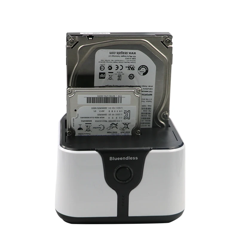 Hdd 2 Bay ТБ Sata Dual hdd ssd SATA 5 &quot/3 5&quot корпуса пластиковые usb 3 0 caddy для &quotsata ноутбука
