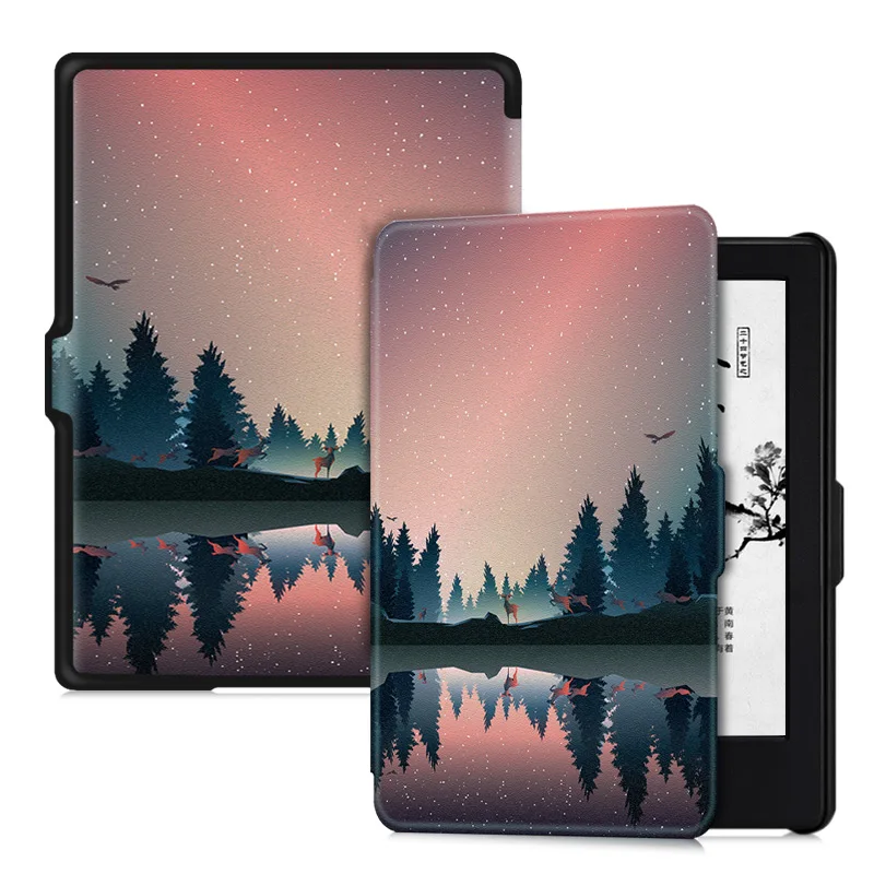 Чехол BOZHUORUI для Kindle 8-го поколения электронная книга (модель SY69JL) легкий умный