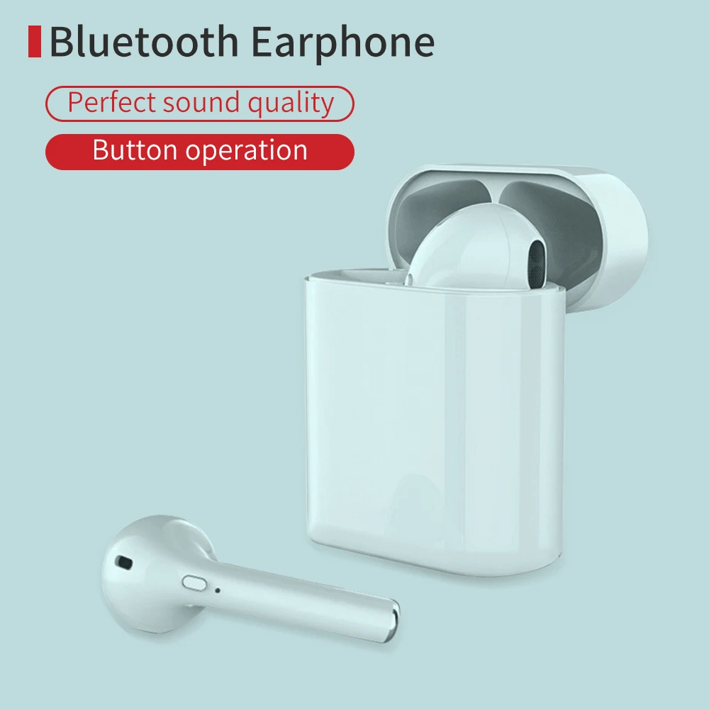 Bluetooth 5,0, беспроводные наушники I20 TWS, Bluetooth гарнитура, портативные стерео наушники-вкладыши, беспроводные наушники с зарядным устройством, микрофон HiFi
