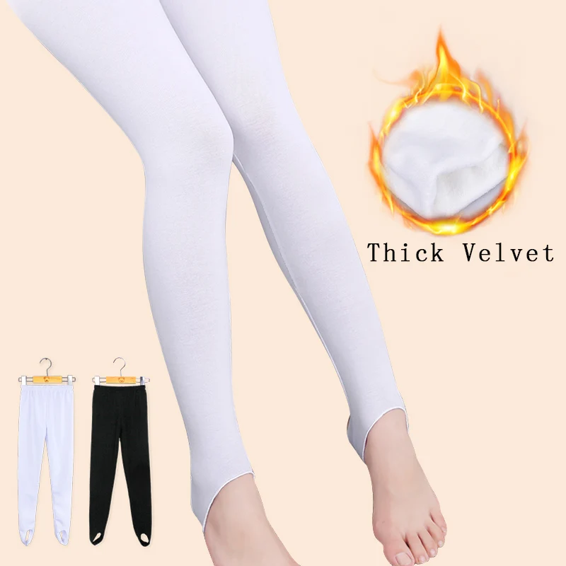 Танцевальные колготки для девочек Женские Балетные чулки бесшовные Хлопковые