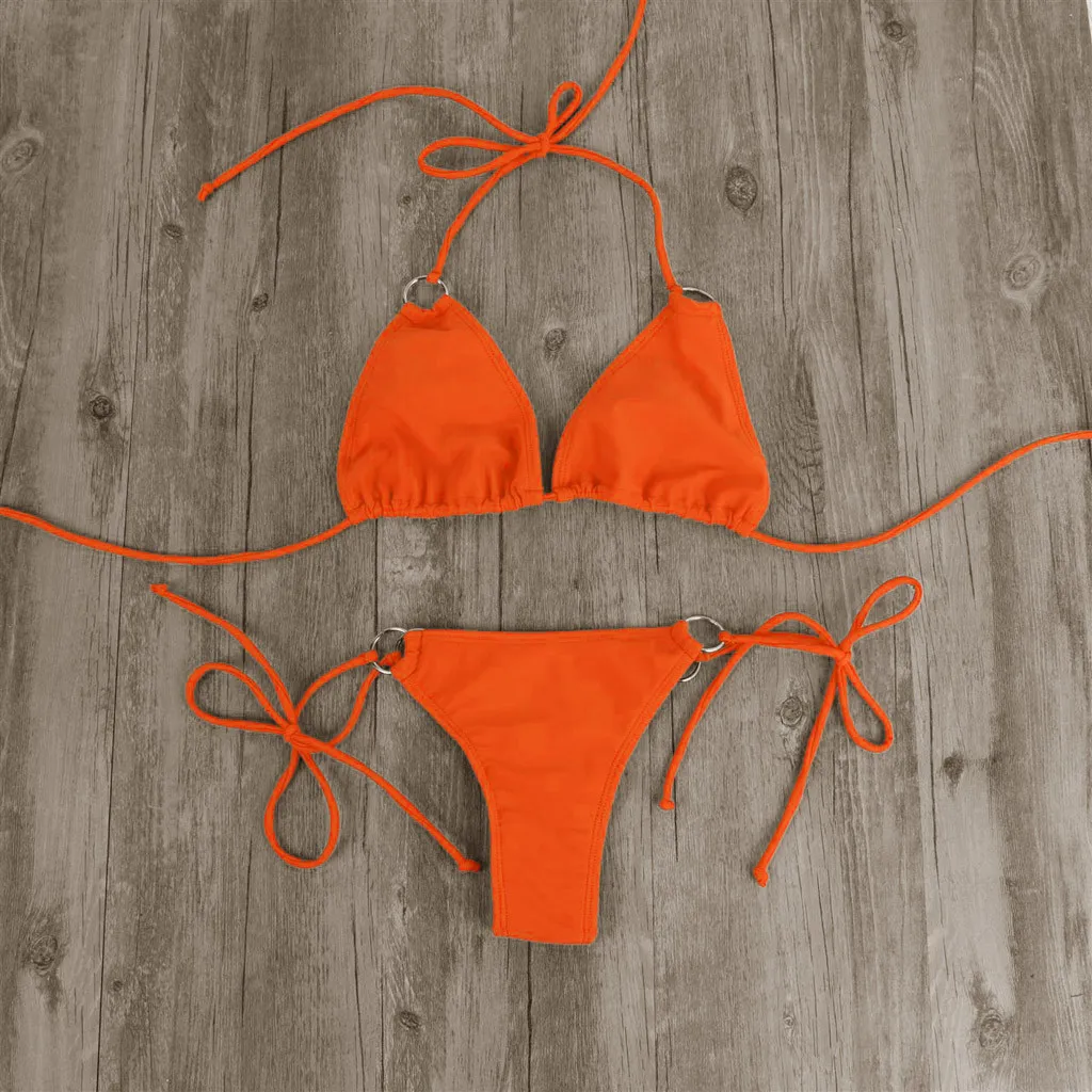 Женский купальник с пуш ап Maillot De Bain сексуальный комплект бикини W30612