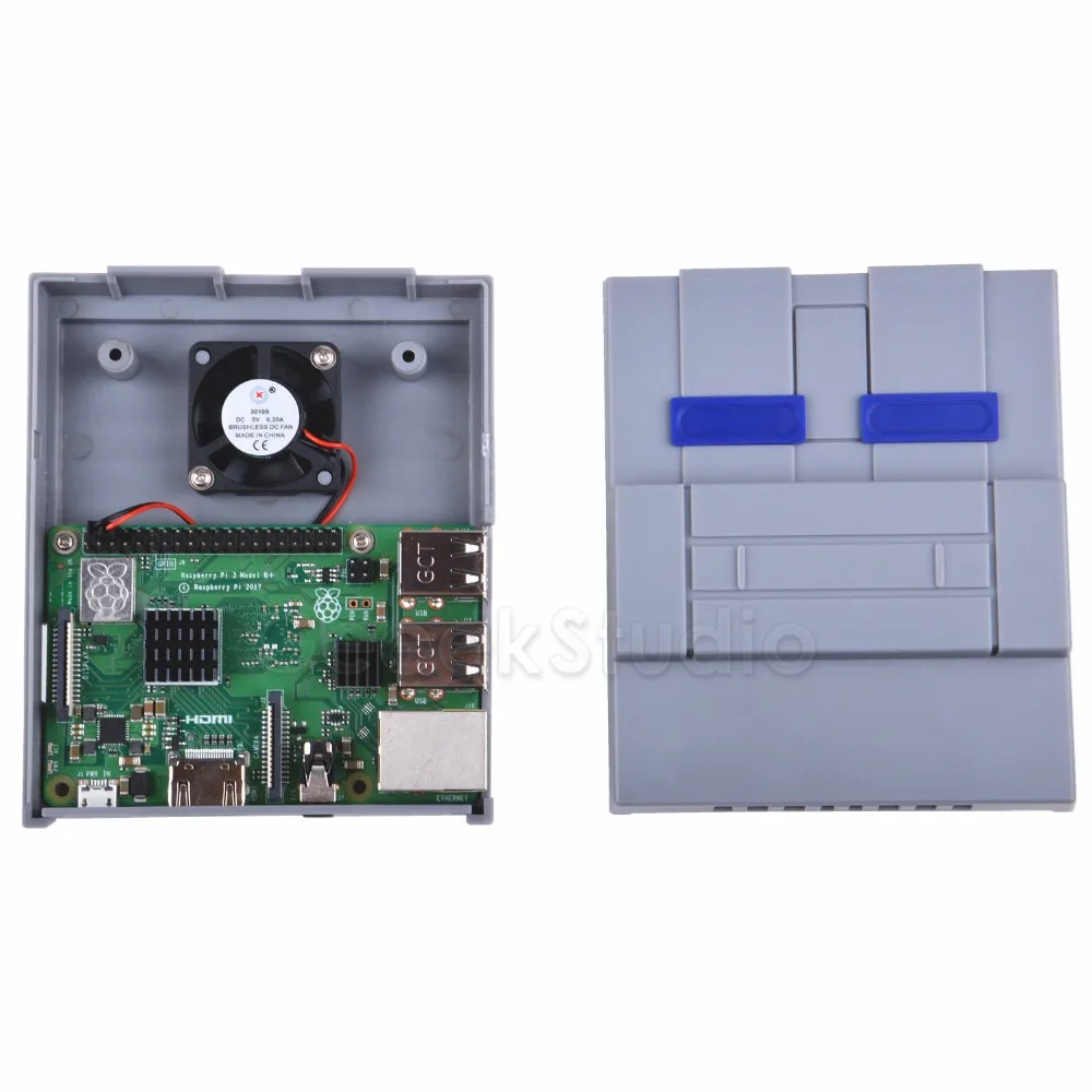 Чехол SNES Style для корпуса NES чехол с охлаждающим вентилятором и радиатором моделей
