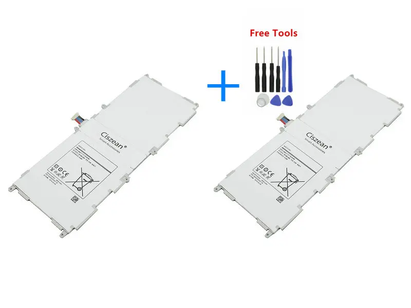 2x6800 мА/ч EB BT530FBE запасная батарея для Samsung Galaxy Tab 4 10 1 &quotT530 T531 T535 SM T530NU + набор
