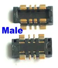 Male 2 шт. FPC для samsung S7 S8 NOTE5 NOTE7 G9300 батарея FPC гибкий кабель женский мужской - Цвет: Male