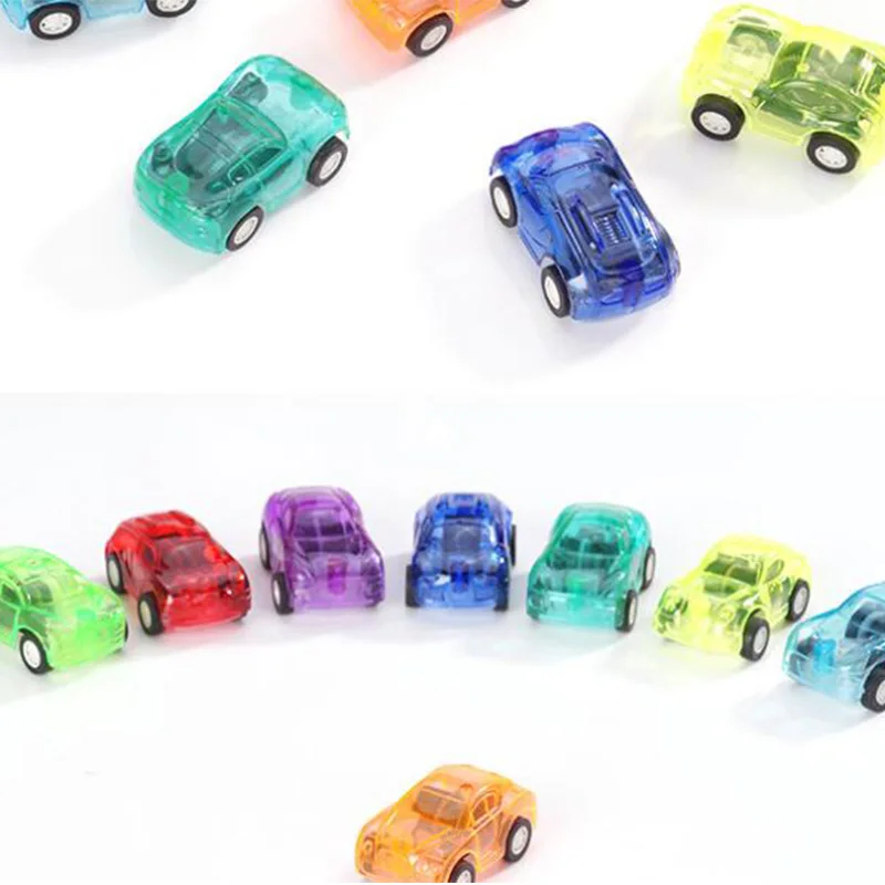 

6 Pieces/ Set Kids Pull Back Clockwork Cars Toys for Children Wind Up Toy Models Boys Girls Baby Birthday Surprises GYH