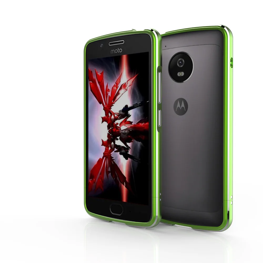Чехол-бампер для Motorola MOTO G5 G 5 алюминиевый корпус с металлической рамкой XT1685 XT1672