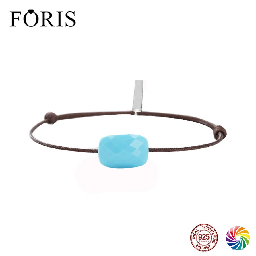 Брендовые ювелирные изделия FORIS из стерлингового серебра 925 пробы браслеты с