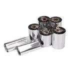 Термотрансферная лента, смоляная чернильная пленка, Ширина 30 мм  110 мм x 300 м, 1 рулон для ПЭТ штрих-кода принтера этикеток, 1 дюйм