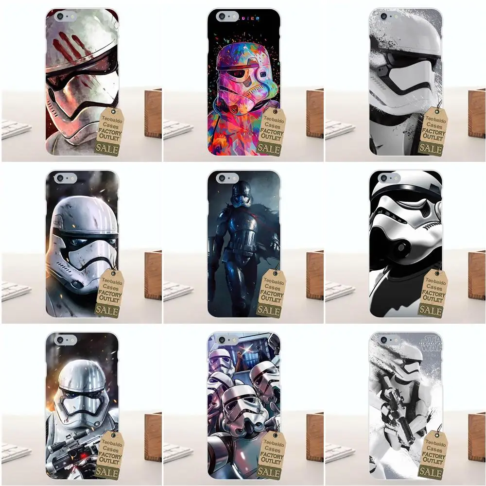 Мягкий чехол TPU Новая мода Много штурмовиков Star Wars для Apple iPhone 4 4S 5 5C SE 6 6S 7 8 Plus X LG G4 G5 G6 K4 K7 K8 K10 on.