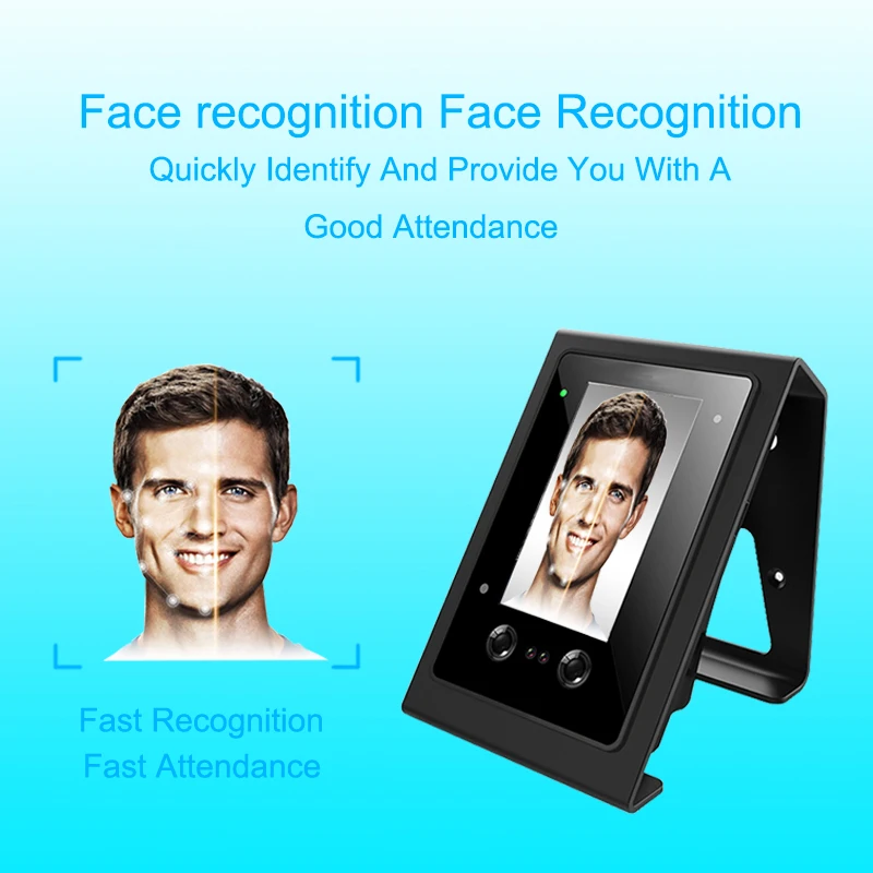 Eseye Biometric Face Facial Recognition Time Attendance System Access Control Employees Clock Assistance Recorder Machine | Безопасность