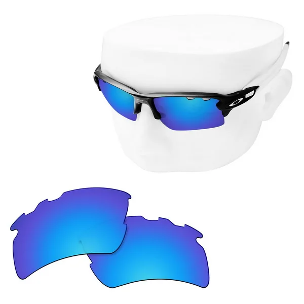 Blue OOWLIT Анти-Царапины Сменные линзы для-солнцезащитные очки Oakley Antix травления поляризованных солнцезащитных очков - Цвет линз: Blue