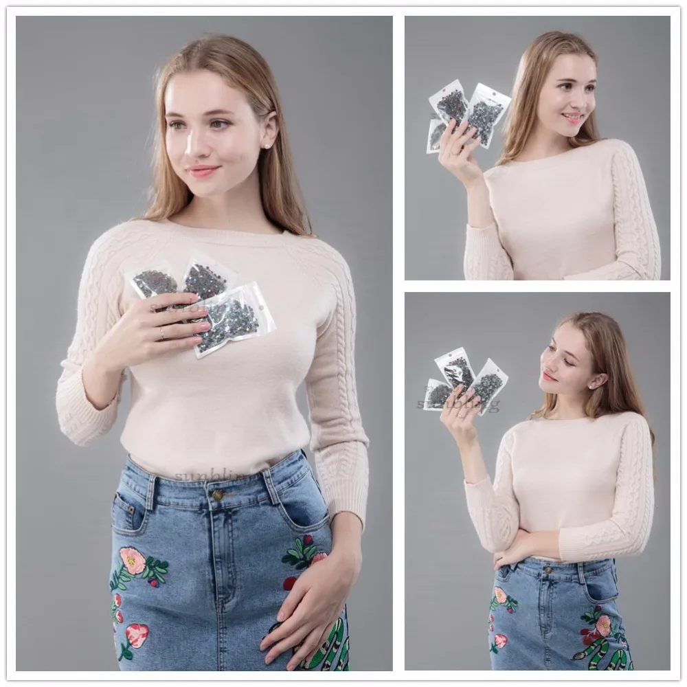 Sunbling Hot Fix горный хрусталь Высокое качество DMC цветные кристаллы SS6-SS30 5 смешанных размеров термоклейкие кристаллы-стразы для женщин украшения из ткани