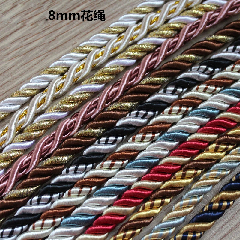 

8 мм скрученный трос RopeCushion, веревка для дивана