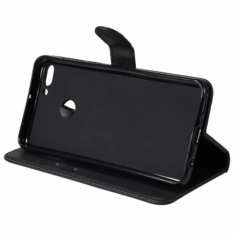 Чехол для телефона Huawei Y9 2018 чехол с откидной крышкой и бумажником кожаный Y 9 Enjoy 8