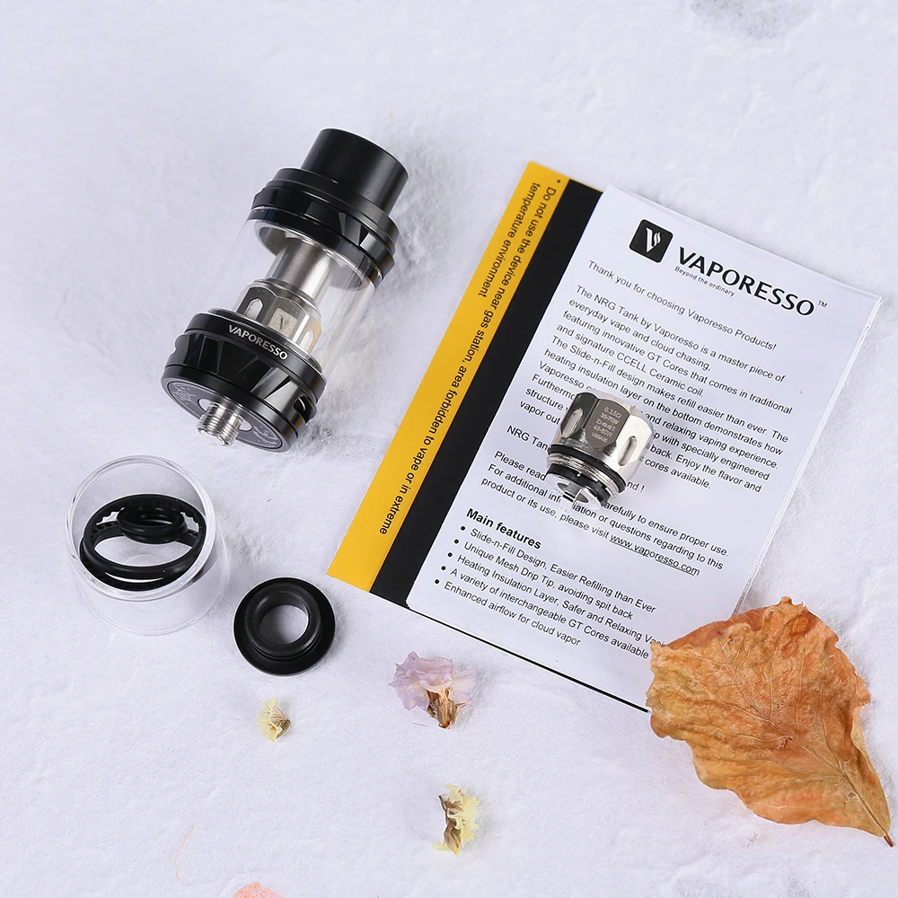 Оригинальный атомайзер Vaporesso NRG емкость 5 мл с катушкой GT4 GT8 Core для Revenger Box Mod набор