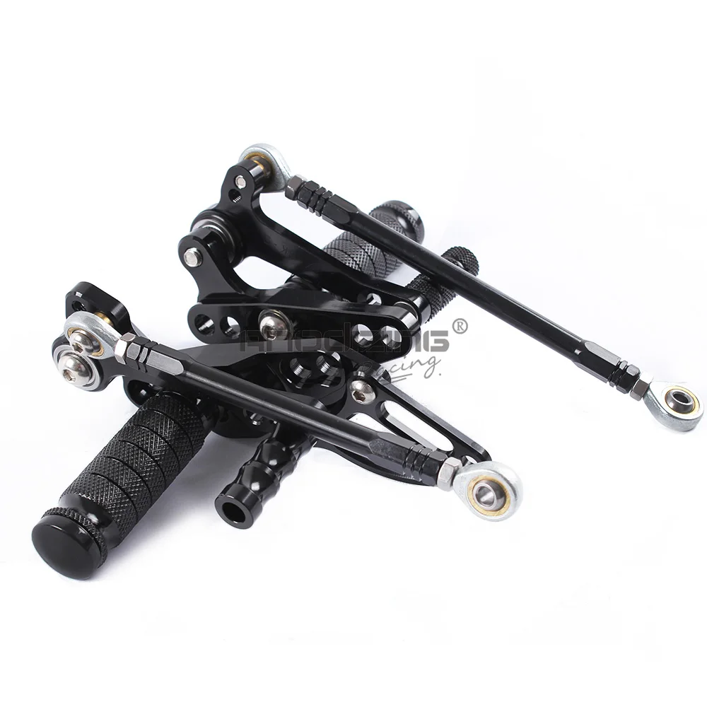 Полный CNC алюминиевый Мотоцикл Регулируемые задние наборы подножки для DUCATI