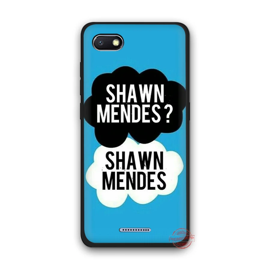WEBBEDEPP Shawn Mendes 98 мягкая фотография для Redmi Note 8 7 6 5 Pro 4A 5A 6A 4X Plus S2 Go чехлы | Мобильные
