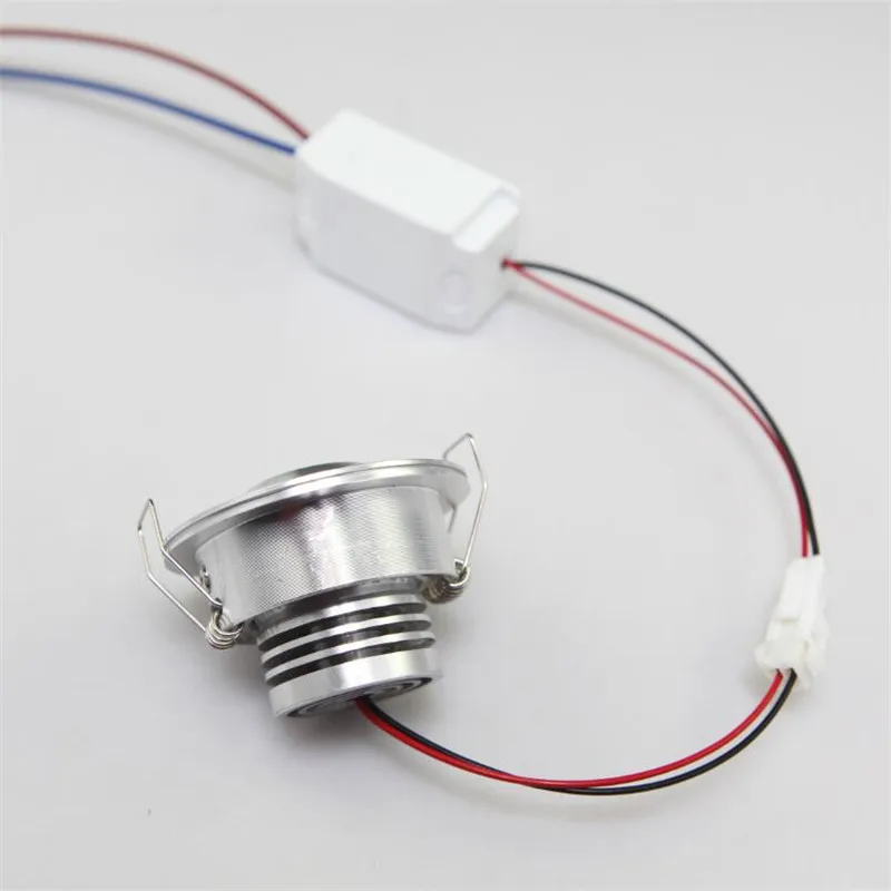 Бесплатная доставка с регулируемой яркостью 3W LED лампы для кабинета мини