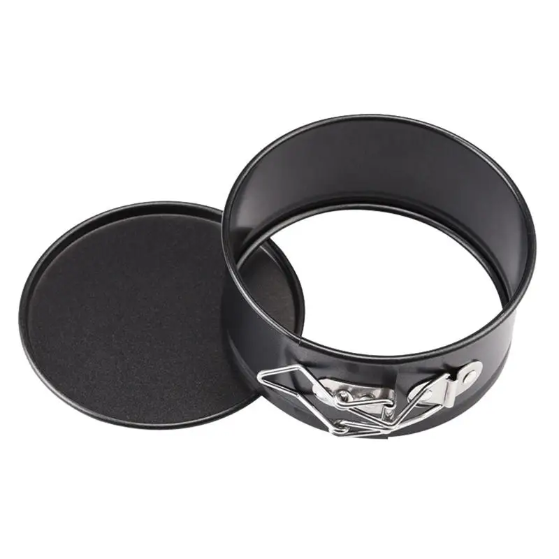 New High quality 4 inch 11CM Mini Round Cake Tin Non Stick Spring Form Loose Base Baking Pan Tray Quick and easy to clean @C |