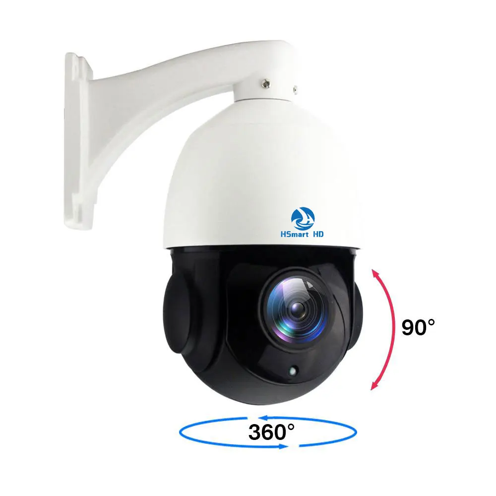 PTZ IP камера 2MP H.265 Super HD 1080P панорамирование/наклон 30x зум ИК ночь 80 м скорость купольная камера s Встроенный POE Onvif для POE NVR системы