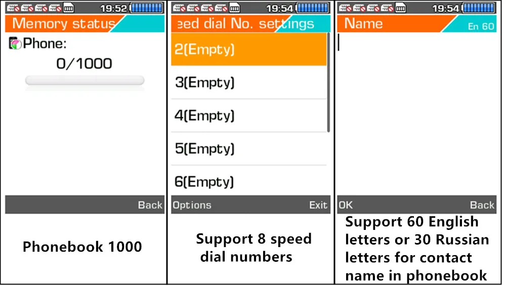 SERVO V8100 2,8 дюймов 4 sim-карты 4 резервный телефон Bluetooth фонарик FM GPRS GSM мобильные телефоны с русской клавиатурой мобильный телефон