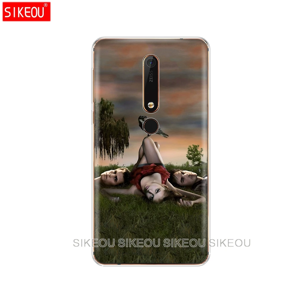 Силиконовый чехол для телефона Nokia 5 3 6 7 PLUS 8 9 /Nokia 1 2 2018 Дневники вампира|Бамперы| |
