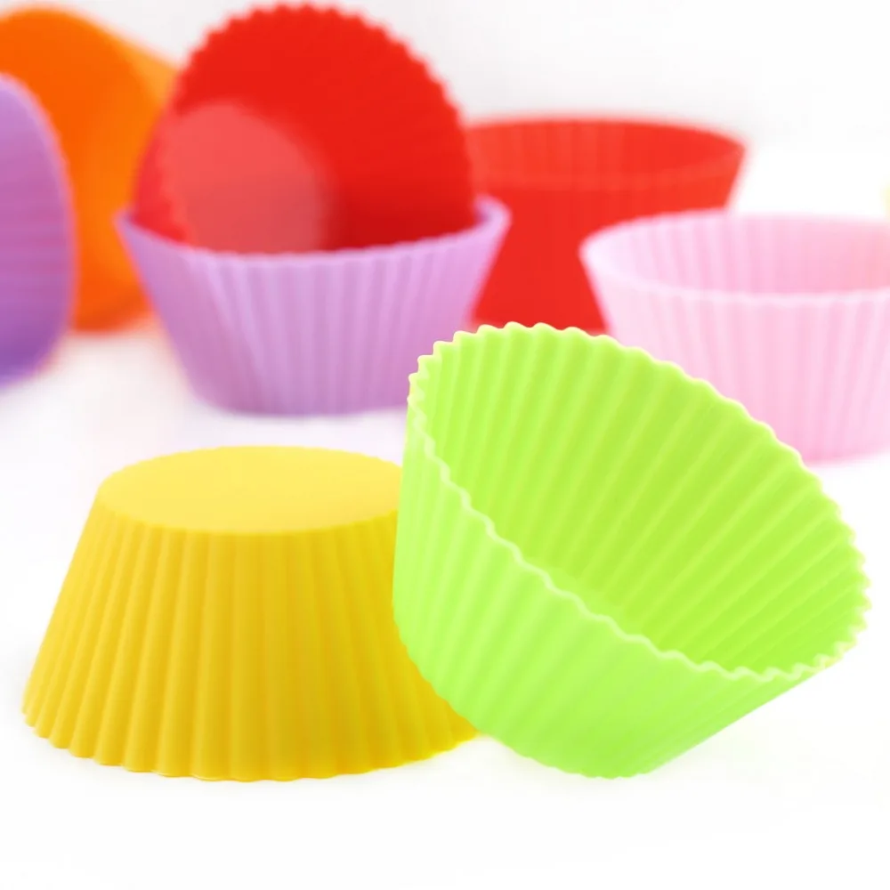 12pcs cake lined mode circular silicone muffin baking mold manufacturing plate sheet with tools | Автомобили и мотоциклы