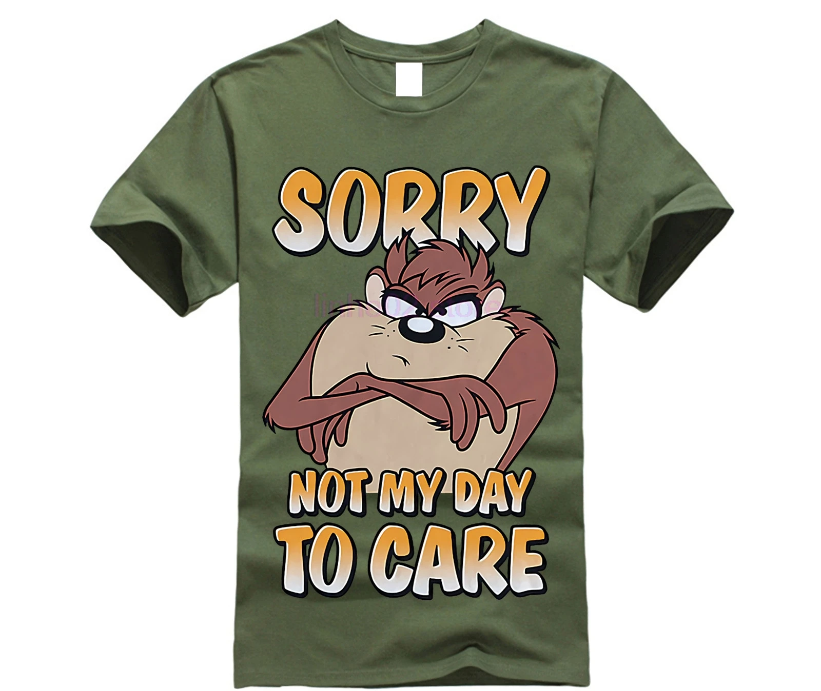 Новый NWT Looney Tunes Тасманский Дьявол извините не мой день чтобы ухаживать за