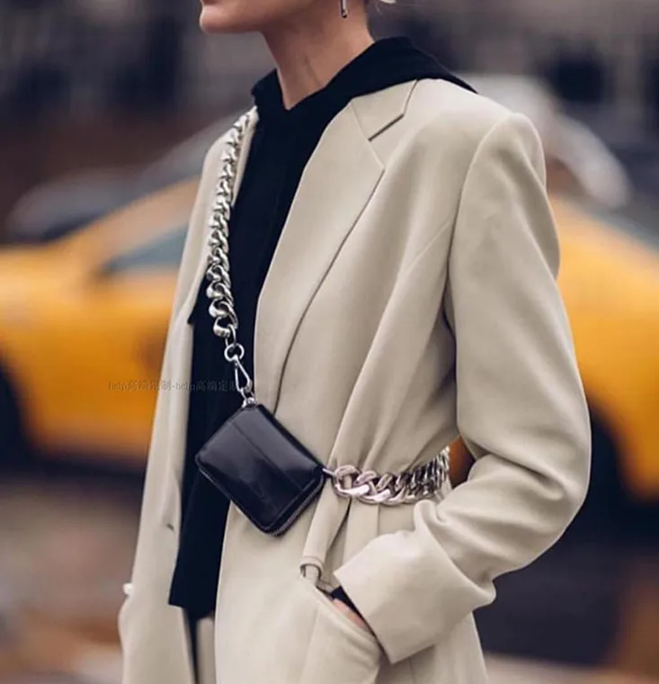 Новинка 2019 летняя новая женская сумка через плечо с цепочкой и замком маленькие