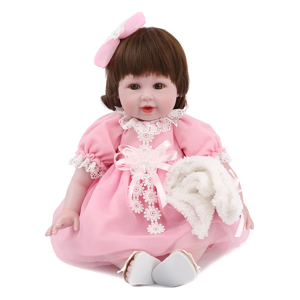 

Кукла реборн силиконовая ручной работы, Реалистичная кукла принцесса, малыш, 55 см, коллекционная кукла lol, 22 дюйма