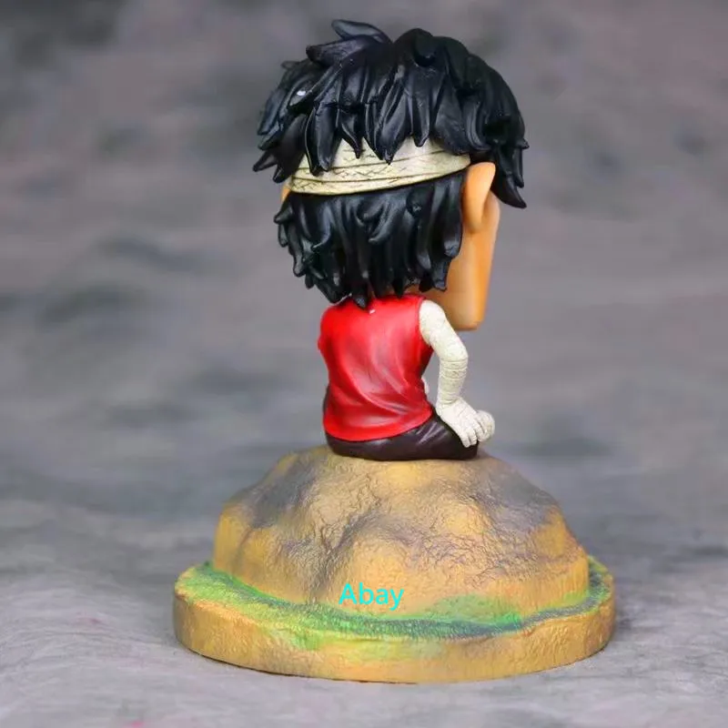 Цельный бандаж Luffy детство плач GK Ace Sabo три брата ограниченная статуя ПВХ