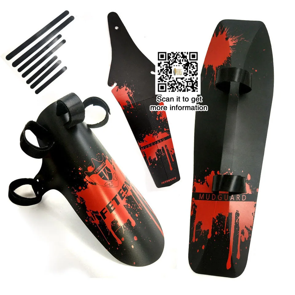 Крыло для горного велосипеда на клипсе крылья щитка дорожного комплект передних