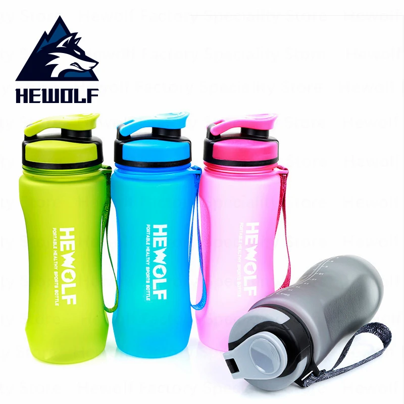 

Hewolf Camping 600ML Water Bottle Ultralight Portable Water Cup Outdoor Hiking Running Climbing Camping Sports Water Bottle