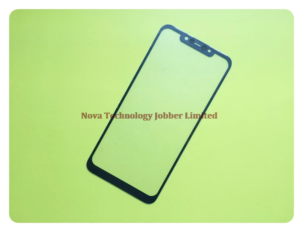 wyieno 50pcslot poco f1 outer glass panel for xiaomi f1 glass lens screen not touchscreen lcd tracking free global shipping