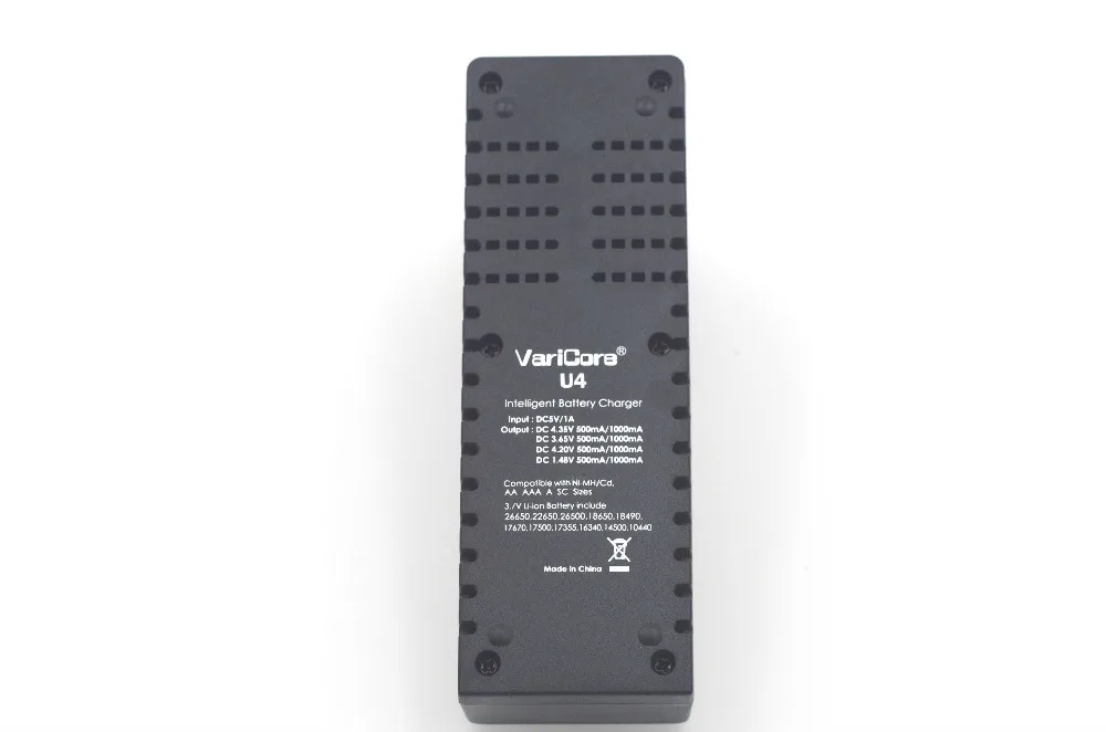 Новое зарядное устройство VariCore U4 AA AAA SC/S 18650 26650 18350 16340 14500 10440 26500 Li Ion батареи 3 2 V 1 7